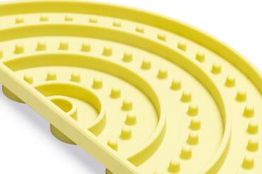 Preview: Schleckplatte Regenbogen - 20 x 10 cm